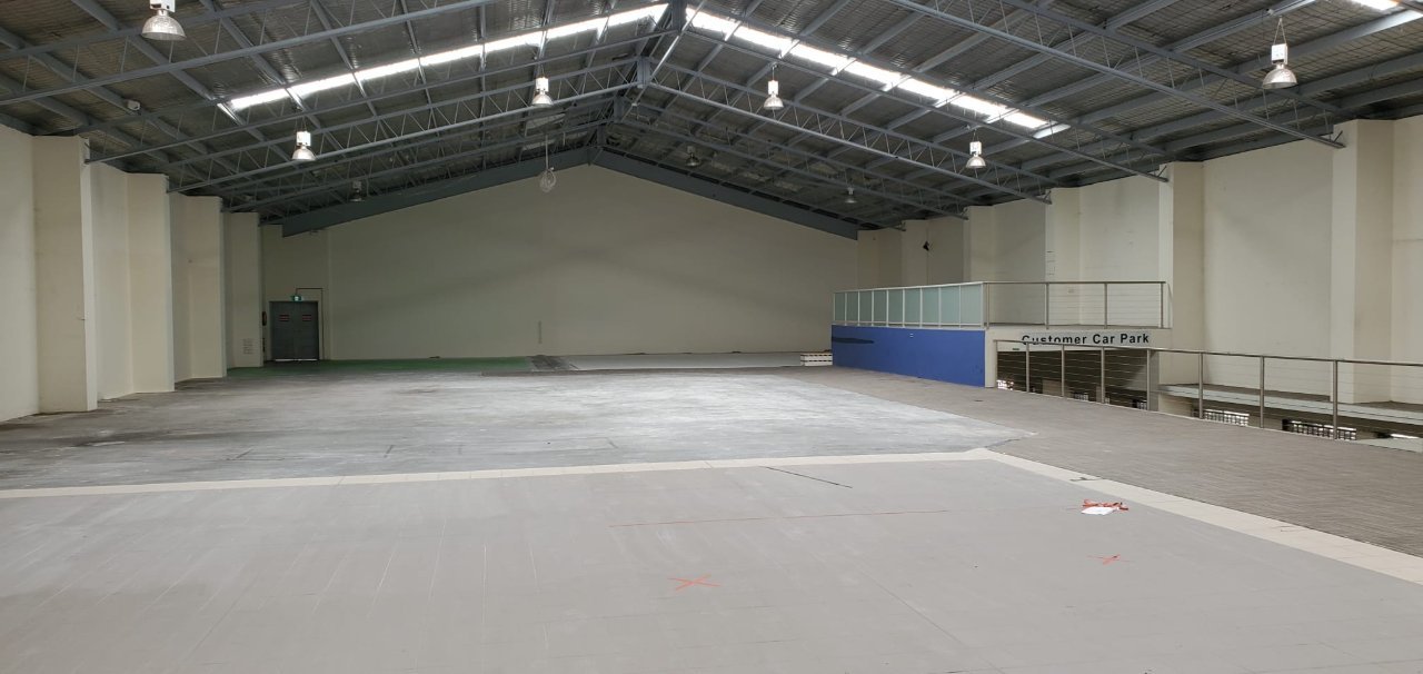 Warehouse building exterior — 22 entrance