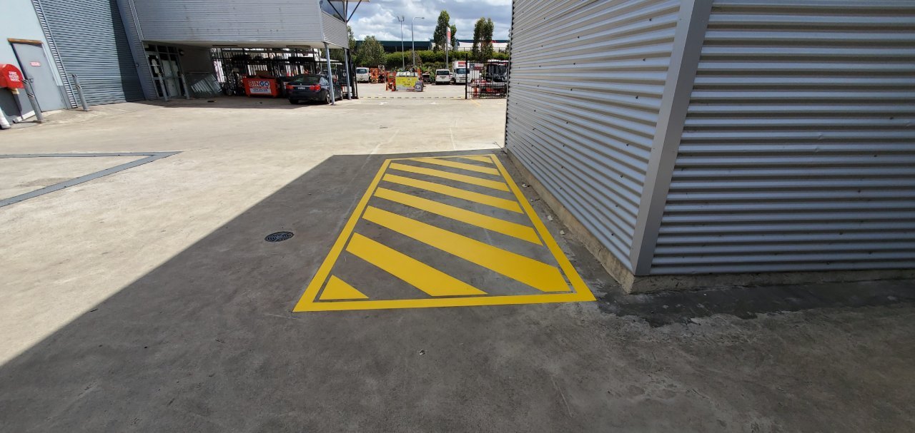 Verdi line-marking project in Sydney